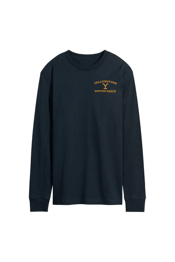 - Yellowstone Y Dutton Ranch Logo - Men's Long Sleeve T-Shirt