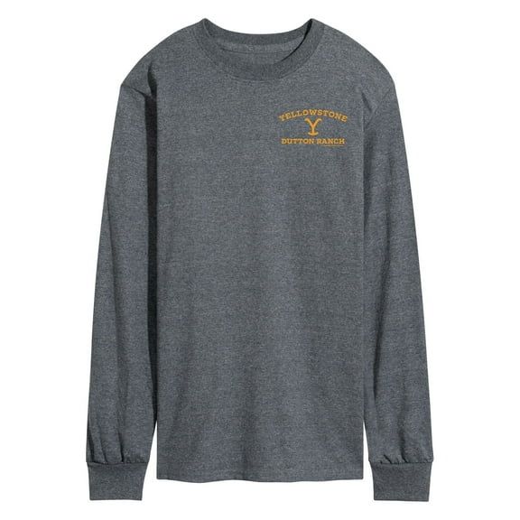 Yellowstone - Yellowstone Y Dutton Ranch Logo - Men's Long Sleeve T-Shirt