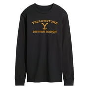 Yellowstone - Yellowstone Y Dutton Ranch Logo - Mens Long Sleeve T-Shirt