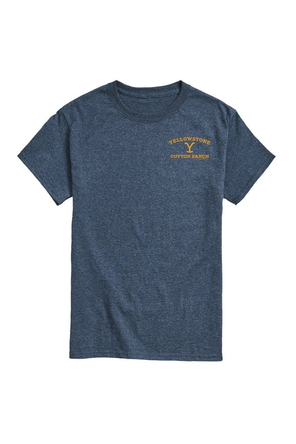 - Yellowstone Y Dutton Ranch Logo - Men's Short Sleeve Graphic T-Shirt