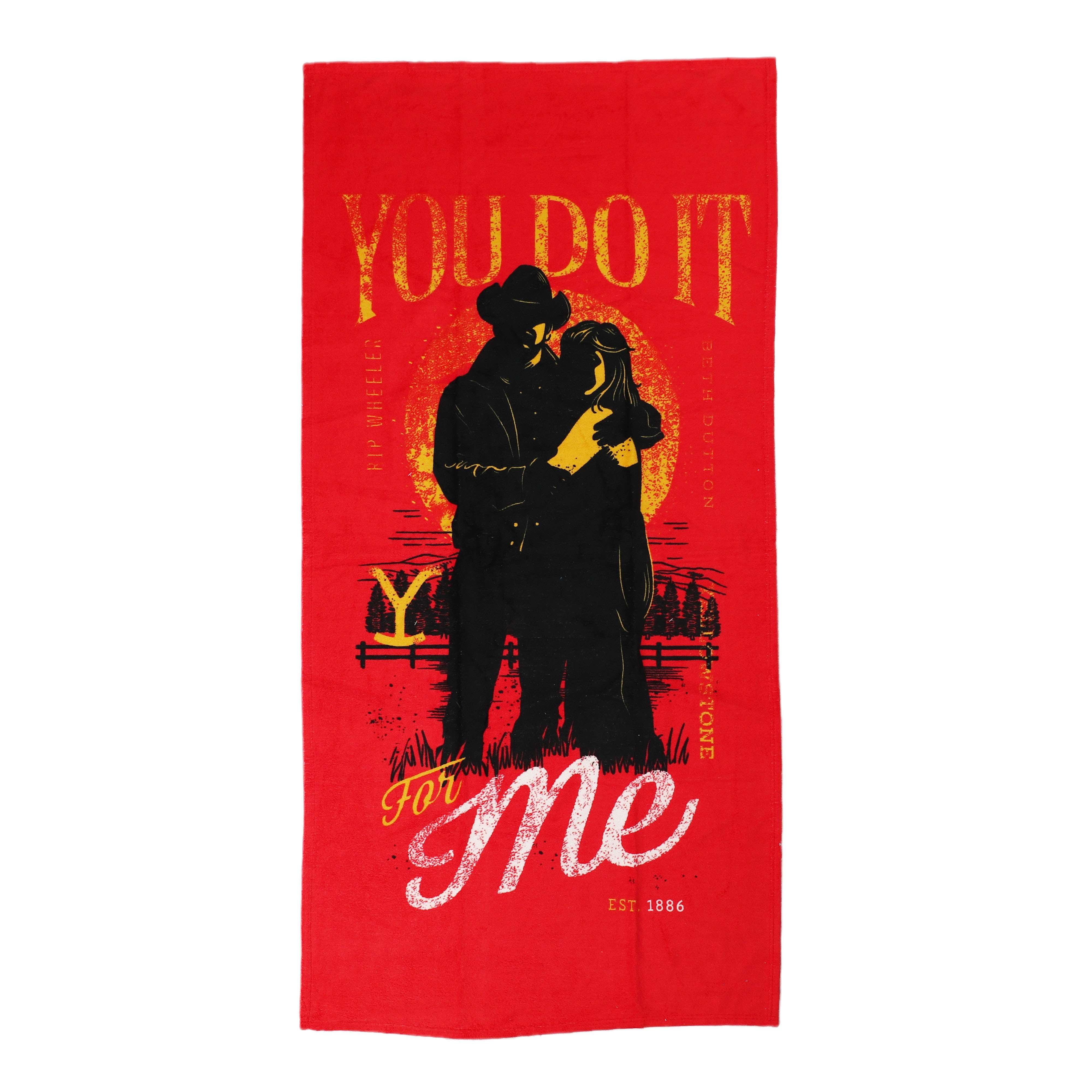 Yellowstone You Do It For Me 30in x 60in Beach Towel