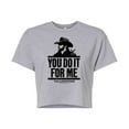 thumbnail image 1 of Yellowstone  - You Do It For Me - Juniors Cropped Cotton Blend T-Shirt, 1 of 6