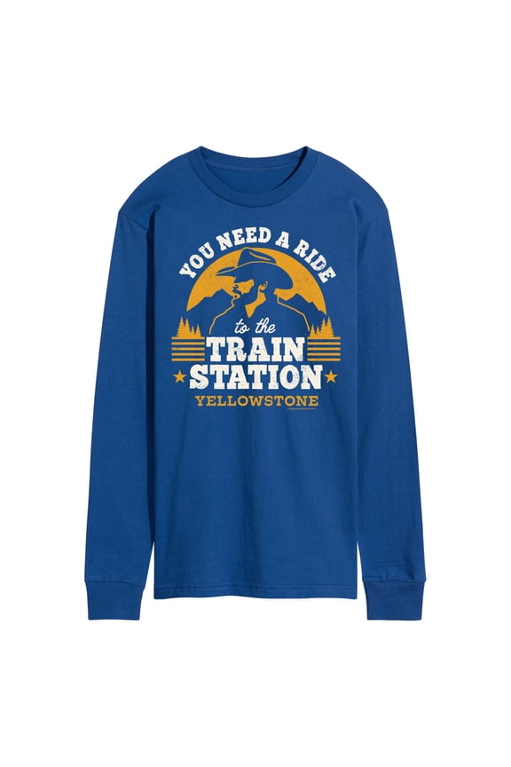 - You Need A Ride To The Train Station - Men's Long Sleeve T-Shirt