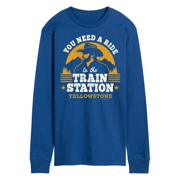 Yellowstone - You Need A Ride To The Train Station - Men's Long Sleeve T-Shirt