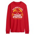 thumbnail image 1 of Yellowstone - You Need A Ride To The Train Station - Men's Long Sleeve T-Shirt, 1 of 5