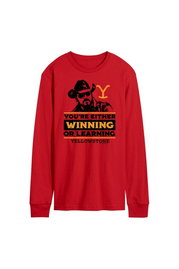 - Your Either Winning Or Learning - Men's Long Sleeve T-Shirt