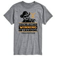 thumbnail image 1 of Yellowstone - Your Either Winning Or Learning - Men's Short Sleeve Graphic T-Shirt, 1 of 6