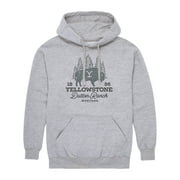 Yellowstone - Dutton Ranch Montana Bison 1886 Mens Graphic Fleece Pullover Hoodie