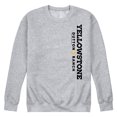 thumbnail image 1 of Yellowstone - Ys Dutton Ranch Oversized - Men's Crew Neck Fleece Pullover, 1 of 6