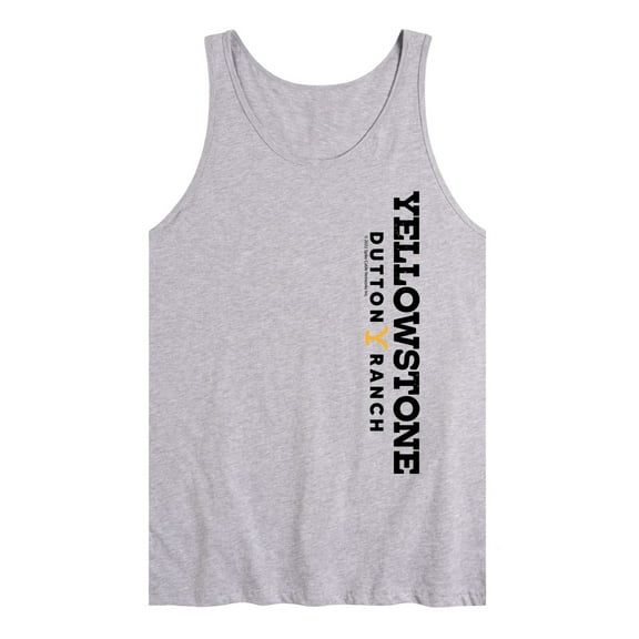 Yellowstone - Ys Dutton Ranch Oversized - Men's Jersey Tank Top