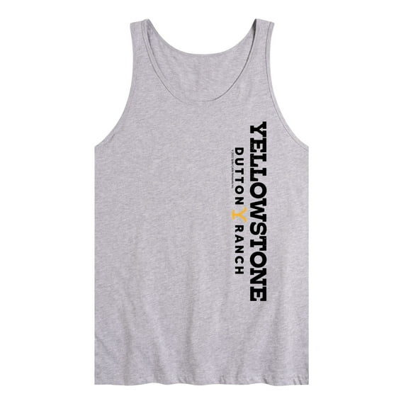 Yellowstone - Ys Dutton Ranch Oversized - Men's Jersey Tank Top