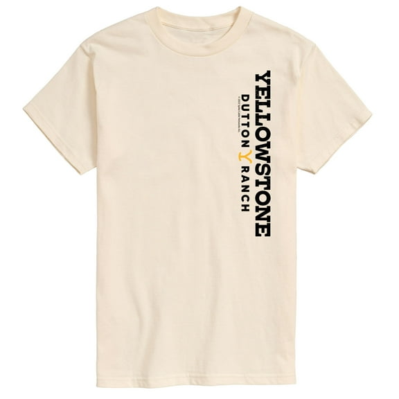 Yellowstone - Ys Dutton Ranch Oversized - Men's Short Sleeve Graphic T-Shirt