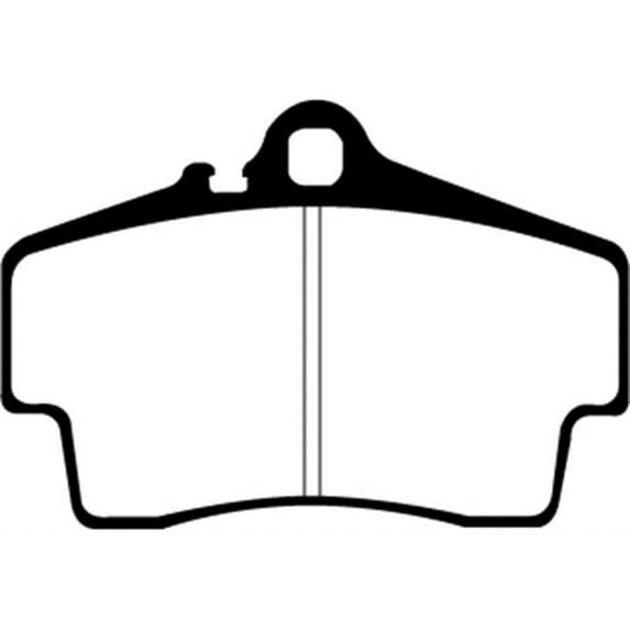 Yellowstuff Rear Brake Pads for 98-05 Porsche 911 3.4 Carrera 2