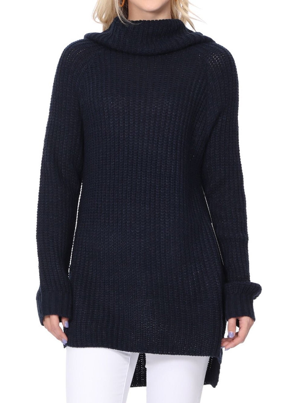 LILLUSORY Donna Collo Turtleneck Maglioni Oversize Italia - Foto 10