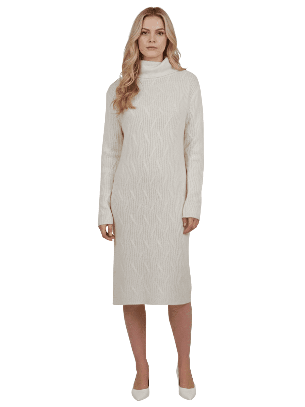 ivory sweater dress women Ivory Daria Sweater Knit Dress