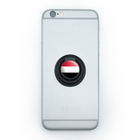 Yemen National Country Flag Mobile Phone Ring Holder Stand