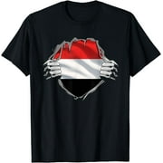 Yemen Super Yemen Flag Proud Yemeni Roots Heritage Citizen T-Shirt
