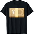thumbnail image 1 of Yen Banknotes Banknote with Yen Sign Costume T-Shirt men and women can wear, black, white, gifts, 1 of 4