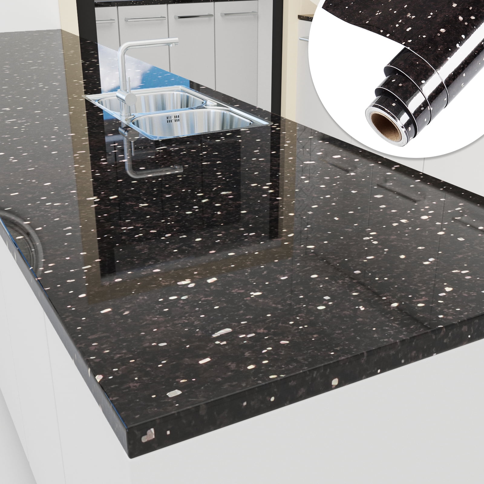 Countertop Protection Film  Marble countertops, Temporary flooring