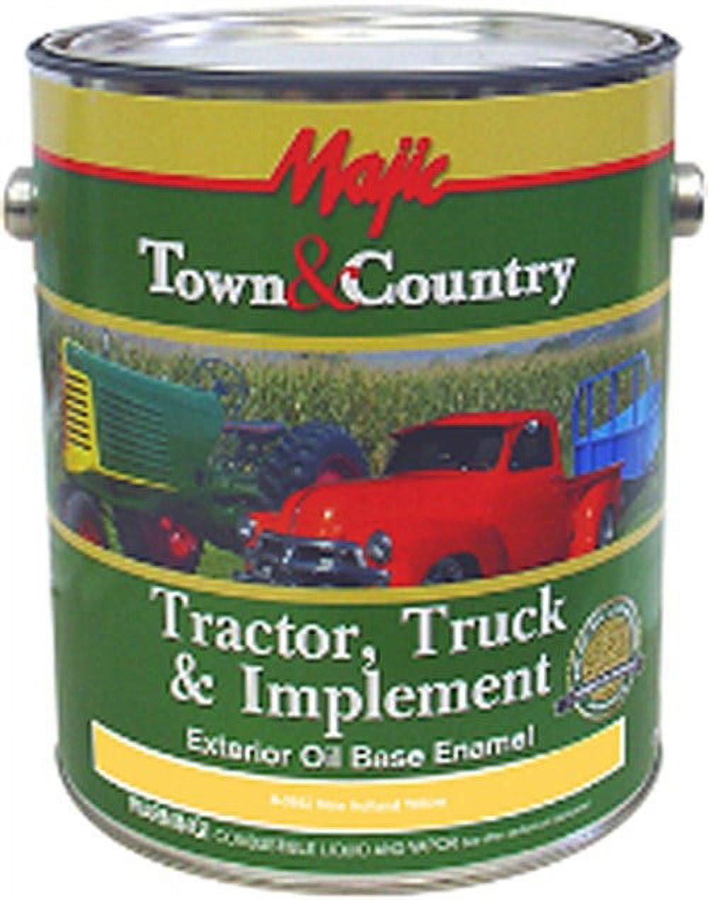 Yenkin Majestic 52 oz Equip Tractor Truck & Implement Exterior Oil Base Primer Enamel Paint