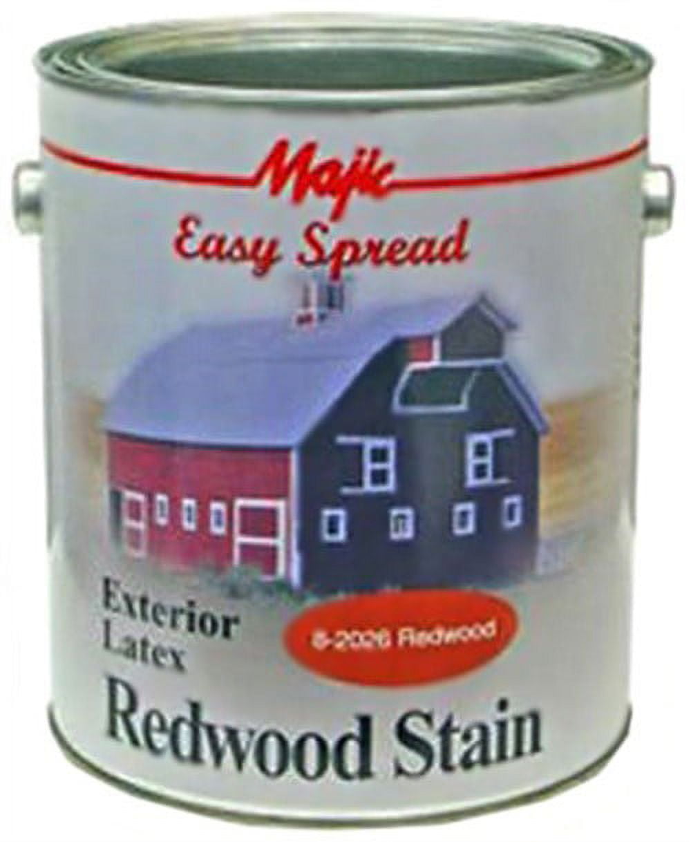 Yenkin Majestic Paint 355095456 82026 Redwood Latex Exterior Stain