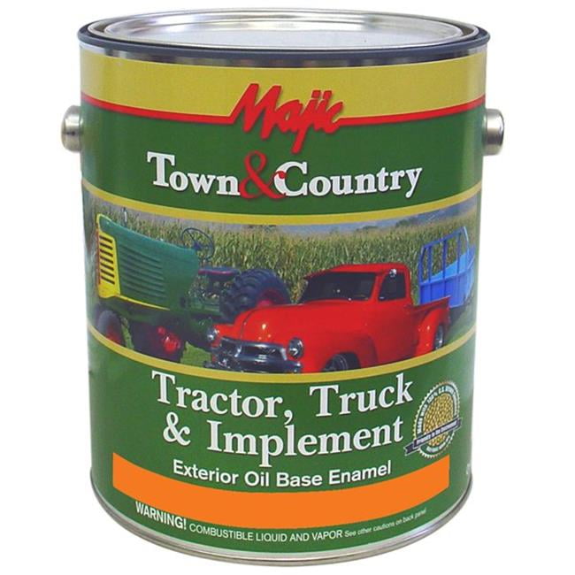 Yenkin Majestic Paint 8-0958-1 Town & Country Enamel - Case Orange Galvanized - Pack of 2