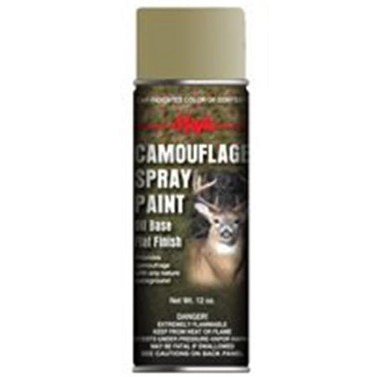 Majic 820855 Oil Based Camouflage Spray Paint, 12 oz Aerosol Can, 25
