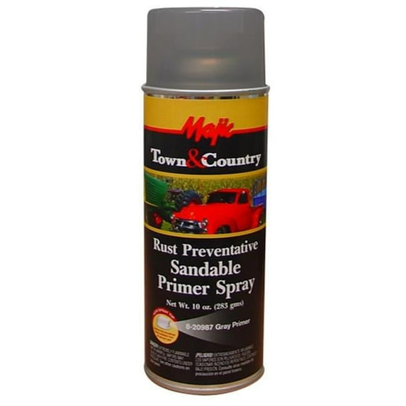 Yenkin Majestic Paint 8-20987-8 Town & Country Primer Gray Aerosol - 10 oz
