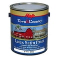 thumbnail image 1 of Majic Town & Country 8-7774 Latex Paint, 1 gal Pail, 300 sq-ft/gal, White, 1 of 1