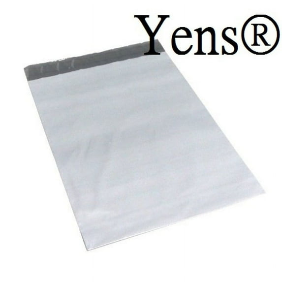 Yens® 1000 #M2 WHITE POLY MAILERS ENVELOPES Self Sealing BAGS 7.5 x 10.5 1000M2