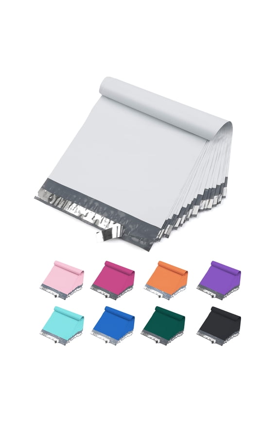 10X13 M4 WHITE POLY MAILERS SHIPPING ENVELOPES PLASTIC BAGS-100pcs