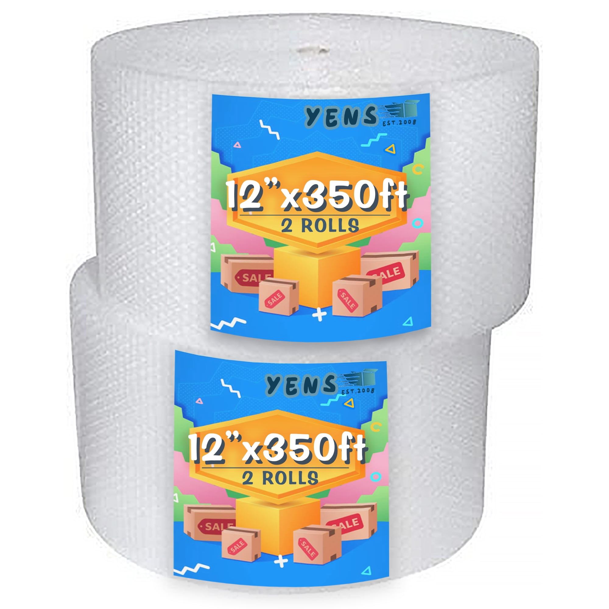 Yens 3/16" Small bubble + Wrap 12" Width Roll Perforated 700" ft (BS-12-700)