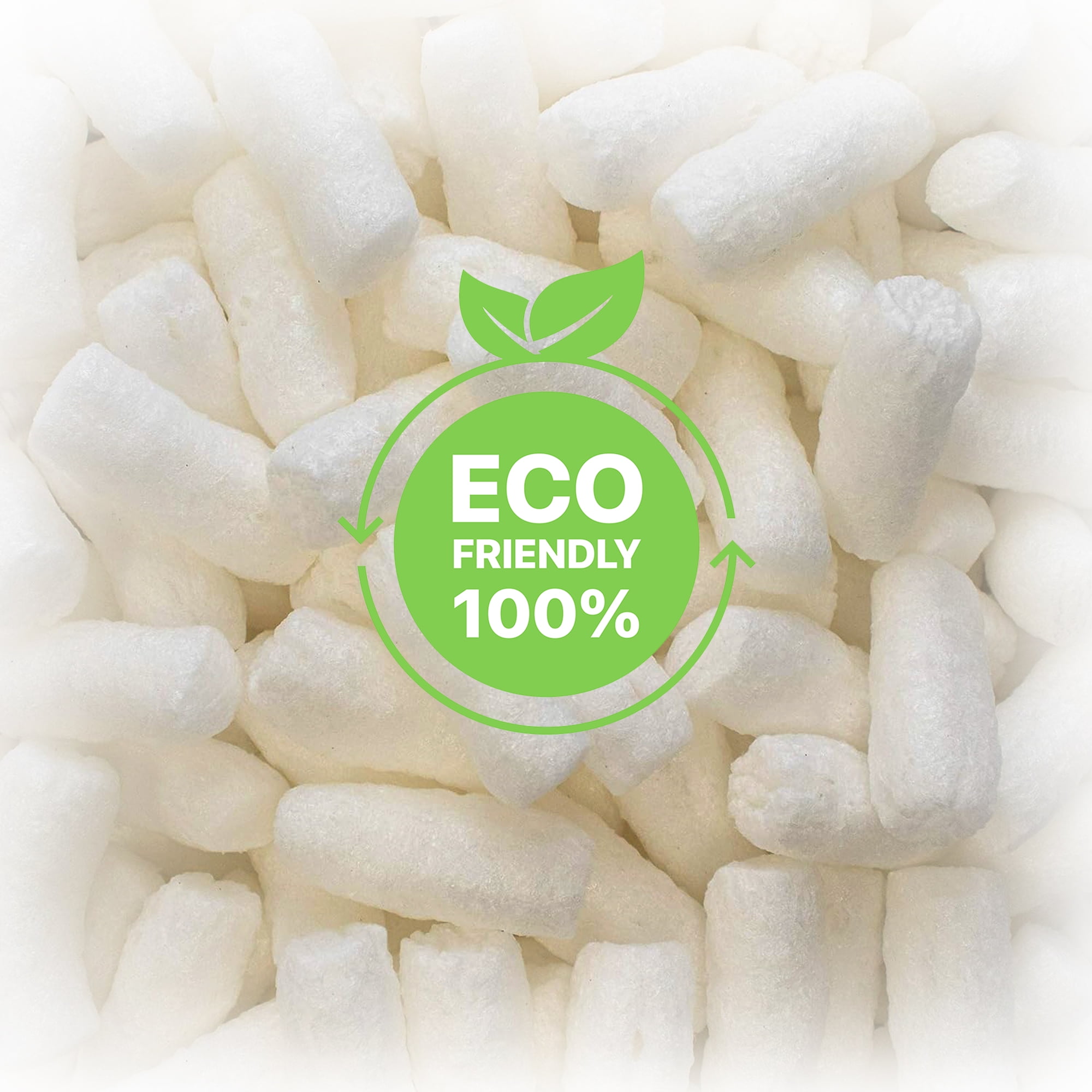 Yens Biodegradable Packing Peanuts for Moving, Packaging- 0.6cuft