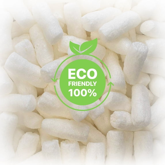 Yens Biodegradable Packing Peanuts for Moving, Packaging-4 cu ft