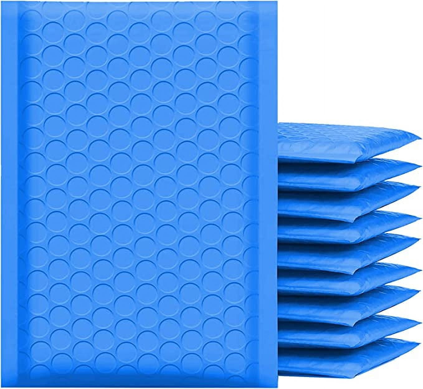 Yens Poly Bubble Mailer, Cushioning Padded Envelopes for Shipping, Mailing, Packaging,PM#000-500pcs (4 X 7 in)-Blue
