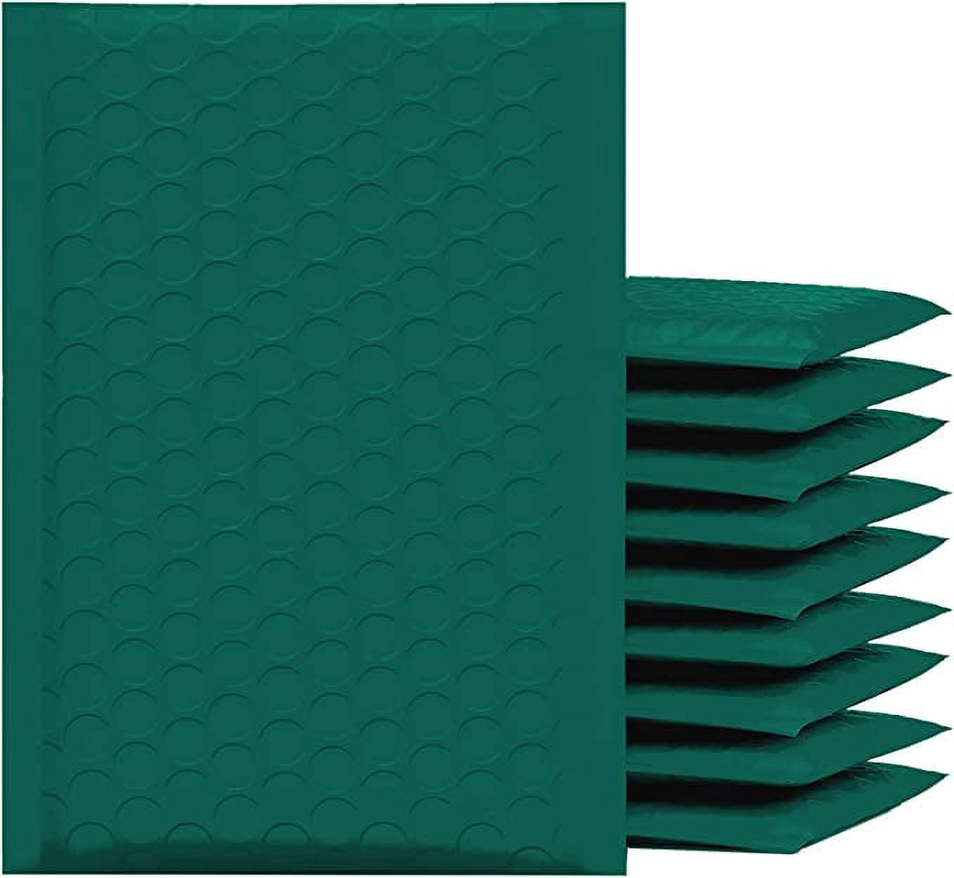 Yens Poly Bubble Mailer, Cushioning Padded Envelopes for Shipping, Mailing, Packaging,PM#000-500pcs (4 X 7 in)-Green