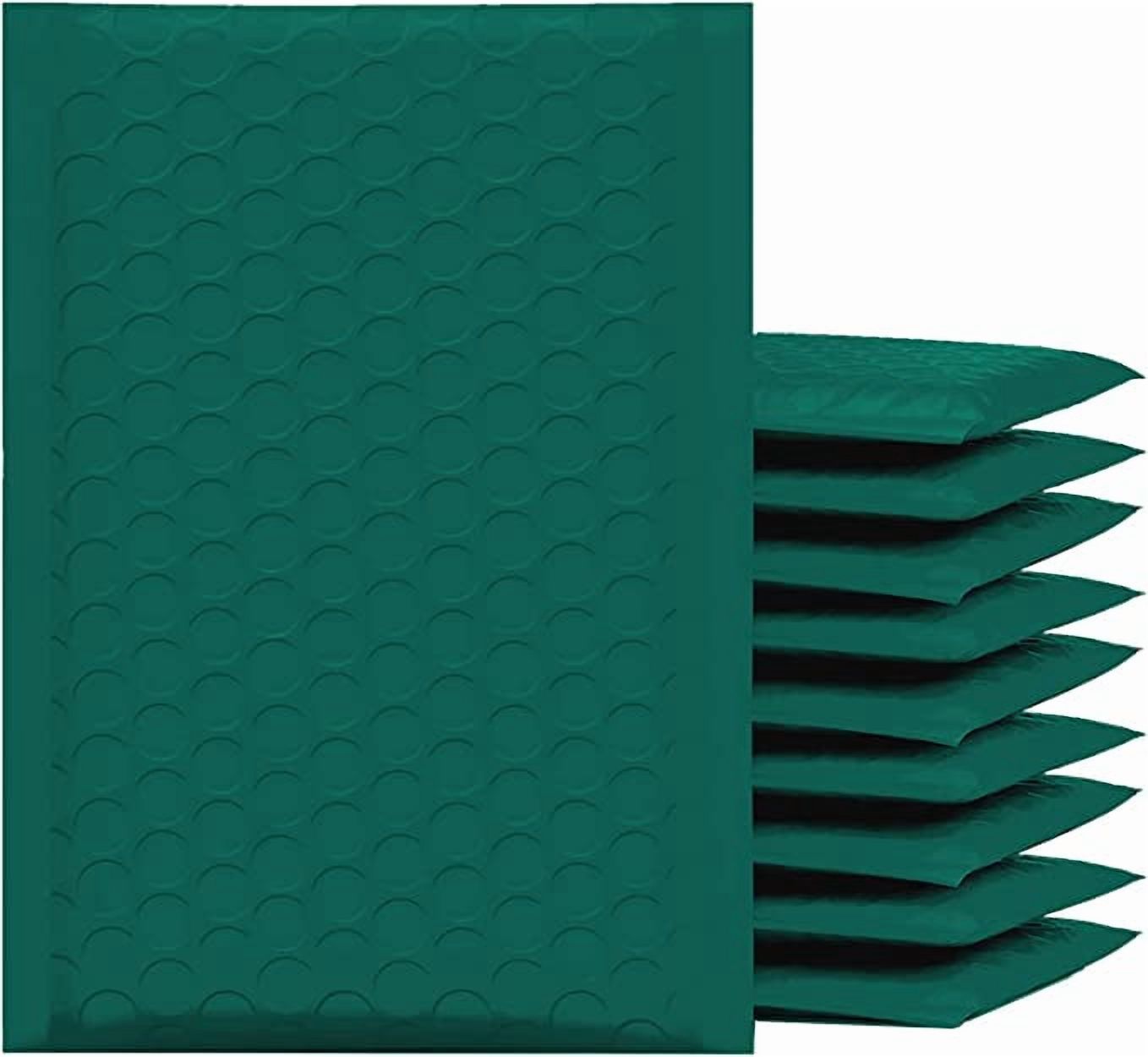 Yens Poly Bubble Mailer, Cushioning Padded Envelopes for Shipping, Mailing, Packaging,PM#5-200pcs (10.5 X 15 in)-Green