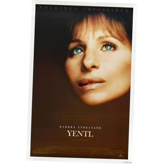 Yentl Poster 12x16 Art Print on Metal Sign 12in x 16in Multi-Color Square Adults Best Posters