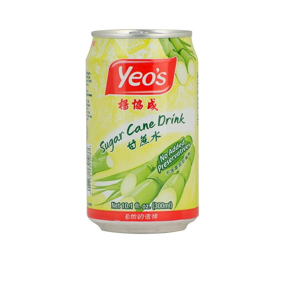 Yeo's Sugar Cane Drink, 10.1 Fl Oz, 24 Count