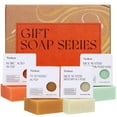 Yeokoe Travel Gifts Turmeric AIF4 Soap Bar and Rice Water Shampoo Bar
