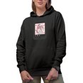 thumbnail image 1 of Yep I'm Still Single with a Skeleton & Phone, Retro Valentine's Day Gift, Black Hooded Sweatshirt or Hoodie, Large, 1 of 5