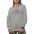 thumbnail image 1 of Yep, Still Single and Fabulous, Anti Valentine's Day Merch Gift, Heather Grey Hooded Sweatshirt or Hoodie, Small, 1 of 5