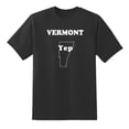 thumbnail image 1 of Yep - Vermont State Motto Funny Tees Mens Graphic T Shirts Black,S, 1 of 1