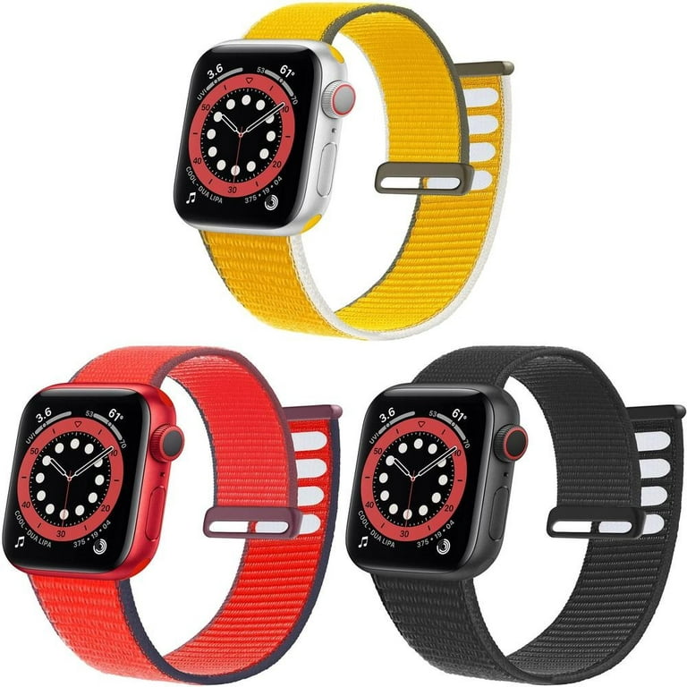 Yepband 1/2/3Pack Nylon Sport Loop Compatible with Apple Watch