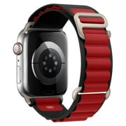 Yepband 1/4Pack Alpine Loop Strap Compatible with Apple Watch Bands 49mm 41mm 44mm 45mm 38mm 40mm 42mm Women Men, Sports Nylon Bands Stretch Wristband Replacement iWatch Series Ultra 9 8 7 SE 6 5 4 3