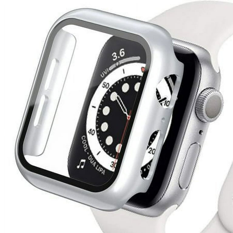 Yepband 1Pack 3pack Hard Watch Case for Apple Watch iWatch series 9 8 7 SE 6 5 4 3 2 1 Hard PC Tempered Glass Shockproof Full Protective Bumper Case Face Cover