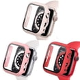 thumbnail image 1 of Yepband 1Pack 3pack Hard Watch Case for Apple Watch iWatch series 9 8 7 SE 6 5 4 3 2 1 Hard PC Tempered Glass Shockproof Full Protective Bumper Case Face Cover for iWatch 44mm 45mm 40mm 42mm 38mm 41mm, 1 of 11