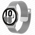 thumbnail image 1 of Yepband 20mm 22mm Magnetic Loop Stainless Steel Metal Band for Samsung Galaxy Watch 6 5 4 44mm 40mm/ 6 4 Classic 43mm 47mm 46mm 42mm/Galaxy Watch 5 Pro 45mm/Active 2 Galaxy watch 46mm watch 3 45mm, 1 of 13