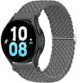 thumbnail image 1 of Yepband 22mm 20mm Nylon Band for Samsung Galaxy Watch 5 4 44mm 40mm/5 Pro 45mm/ 4 Classic 42mm 46mm/ Active 2 3, Braided Strap Adjustable Stretchy Sport Watch Bands, 1 of 12