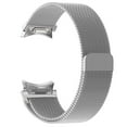 thumbnail image 1 of Yepband No Gap Stainless Steel Metal Bands for Samsung Galaxy Watch 6/5/4 Band 40mm 44mm/Classic 47mm 43mm 46mm 42mm, Magnetic Loop Strap for Samsung Galaxy watch 5 Pro 45mm, Milanese Loop Mesh band, 1 of 12